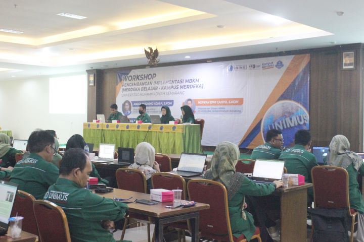 Read more about the article Perkuat Pendidikan Inovatif, Unimus Gelar Workshop Pengembangan Implementasi MBKM