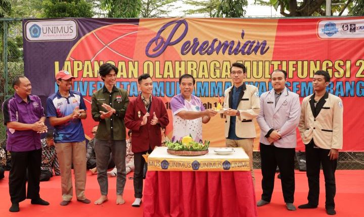 Read more about the article Peresmian Lapangan Olahraga Multifungsi 2 di UNIMUS