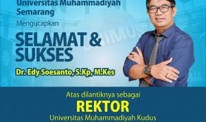 Selamat dan Sukes Dr.Edy Soesanto , S.Kp, M.Kes dilantik Menjadi Rektor UMKU